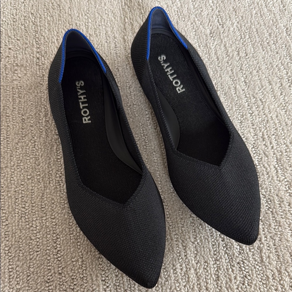 Rothy's Women's Black Flats